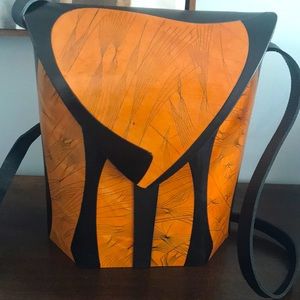 Artisan leather bag